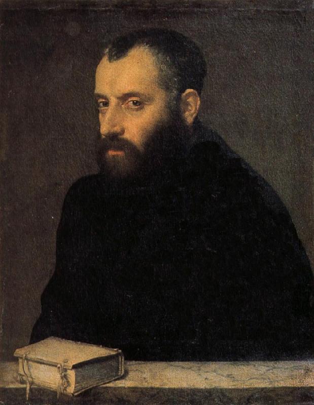 MORONI, Giovanni Battista Portrait of a Gentllman with a Book Spain oil painting art